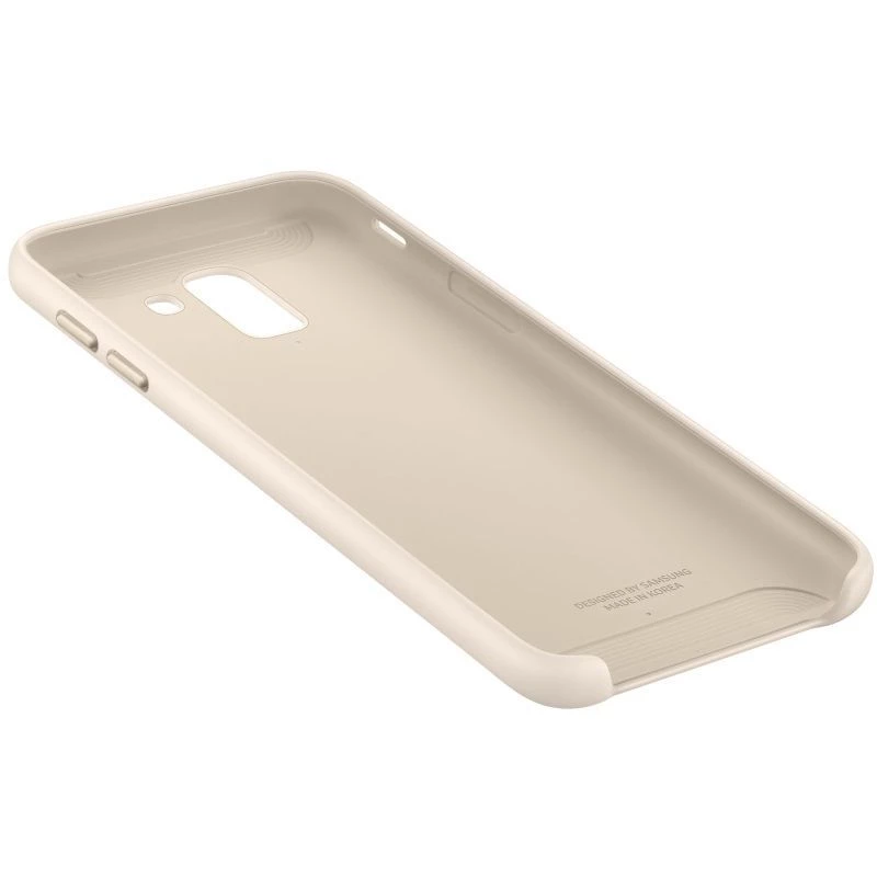 Samsung Custodia Dual Layer per Galaxy J6 (2018) EF-PJ600CFEGWW oro