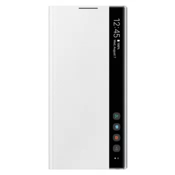 Samsung Galaxy Note 10 Clear View Cover bianco