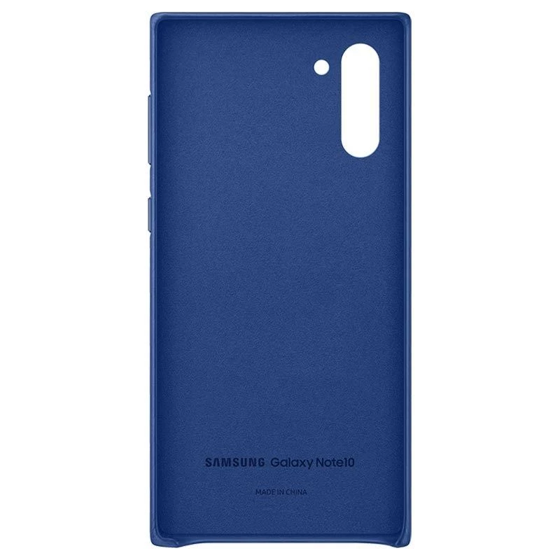 Samsung Galaxy Note 10 Custodia in pelle Blu