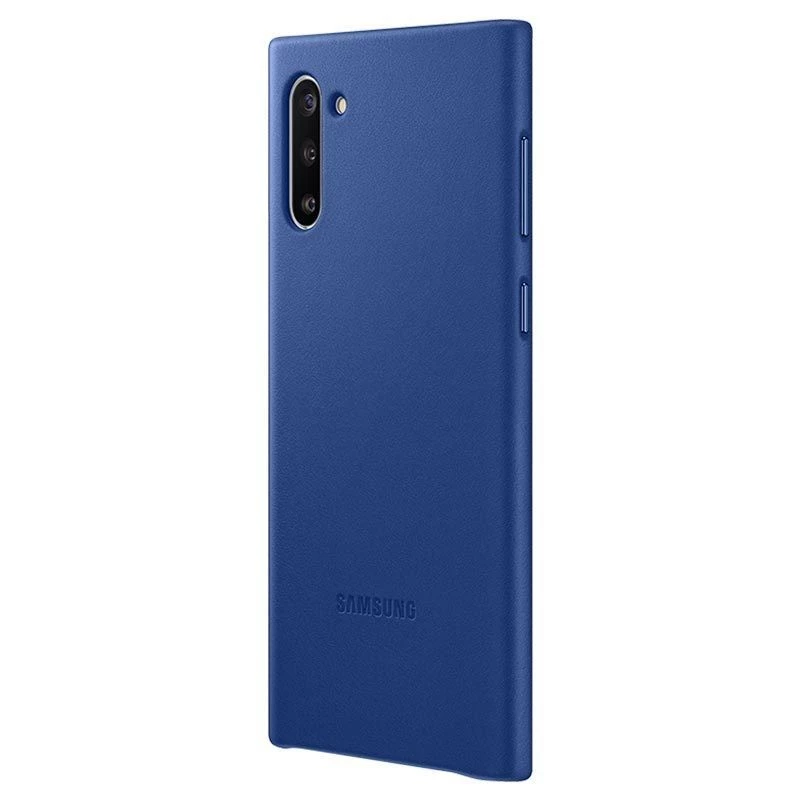 Samsung Galaxy Note 10 Custodia in pelle Blu