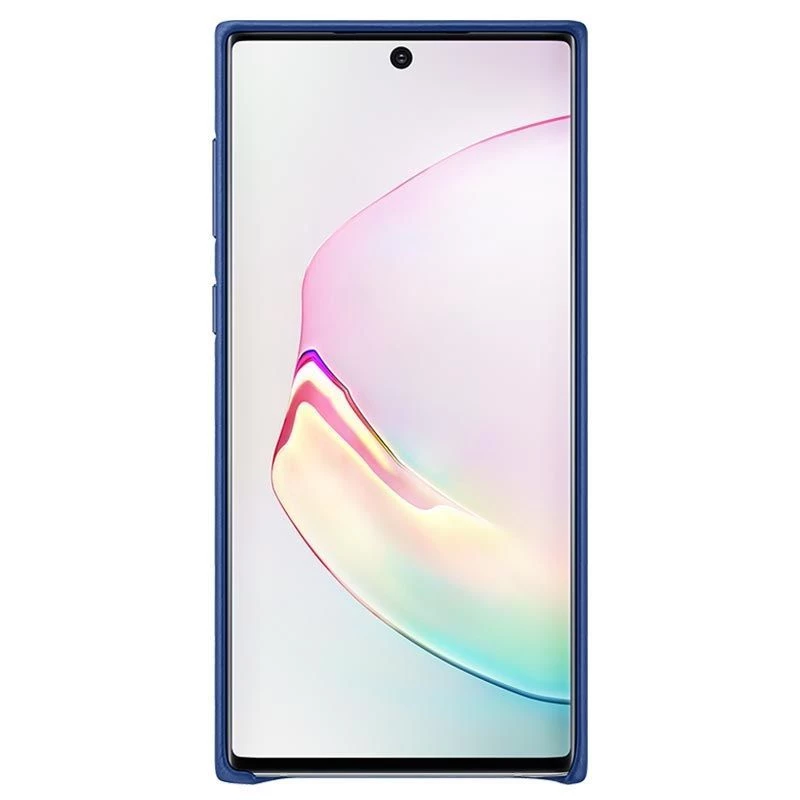 Samsung Galaxy Note 10 Custodia in pelle Blu