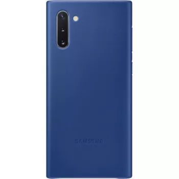Samsung Galaxy Note 10 Custodia in pelle Blu