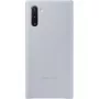 Samsung Galaxy Note 10 custodia in pelle grigia
