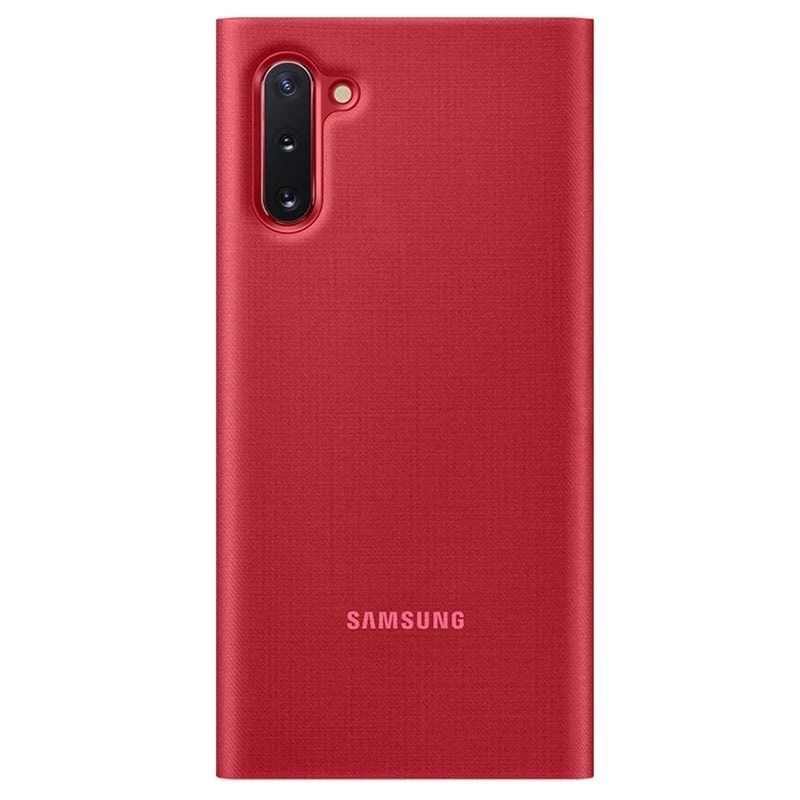Samsung Galaxy Note 10 LED View Cover rosso