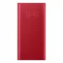 Samsung Galaxy Note 10 LED View Cover rosso