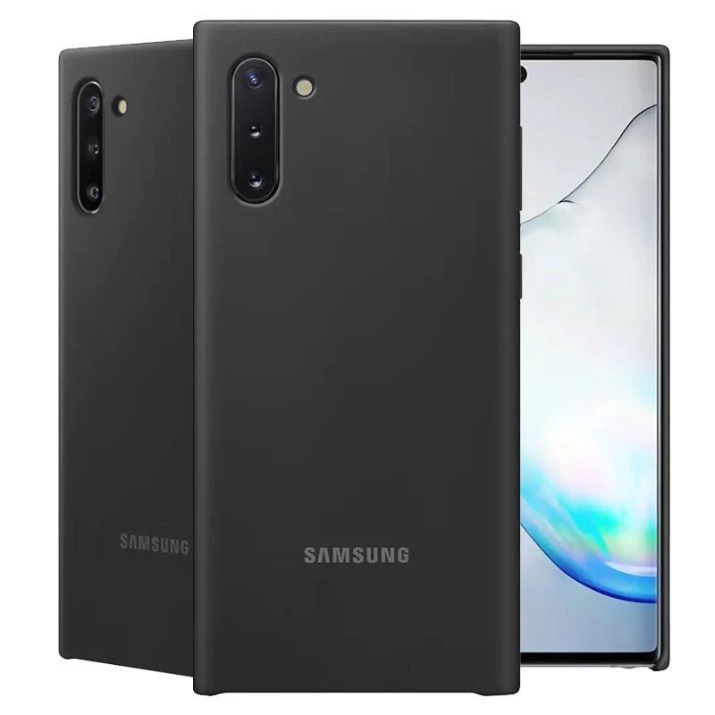 Samsung Galaxy Note 10 custodia in silicone nero