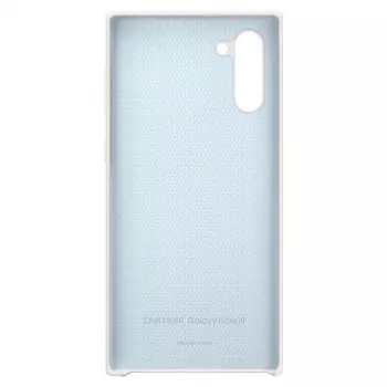 Samsung Galaxy Note 10 cover in silicone bianca