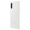 Samsung Galaxy Note 10 cover in silicone bianca