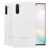 Samsung Galaxy Note 10 cover in silicone bianca