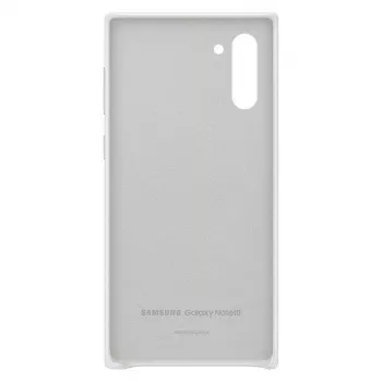 Samsung Galaxy Note10 custodia in pelle bianca