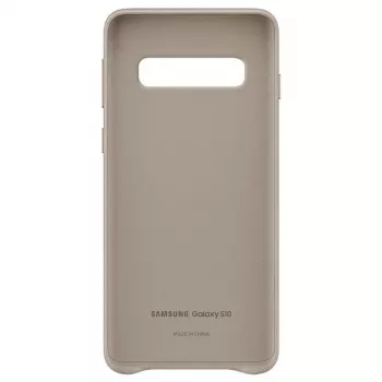 Samsung Galaxy S10 custodia in pelle EF-VG973LJEGWW grigia