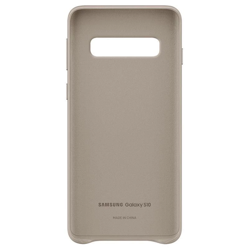 Samsung Galaxy S10 custodia in pelle EF-VG973LJEGWW grigia