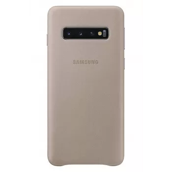 Samsung Galaxy S10 custodia in pelle EF-VG973LJEGWW grigia