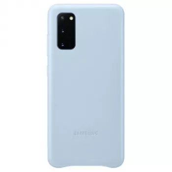 Samsung Galaxy S20 custodia in pelle blu