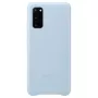 Samsung Galaxy S20 custodia in pelle blu