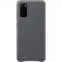 Custodia in Pelle per Samsung Galaxy S20 Grigio