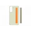 Samsung Galaxy S21 FE Clear Strap Cover Case verde oliva