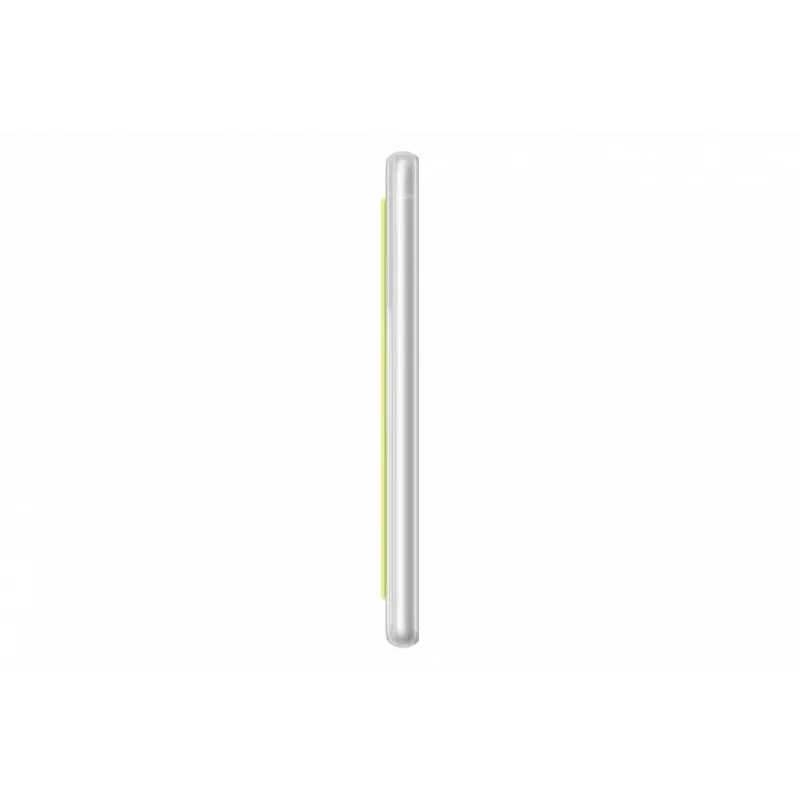 Samsung Galaxy S21 FE Clear Strap Cover Case bianco