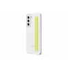 Samsung Galaxy S21 FE Clear Strap Cover Case bianco