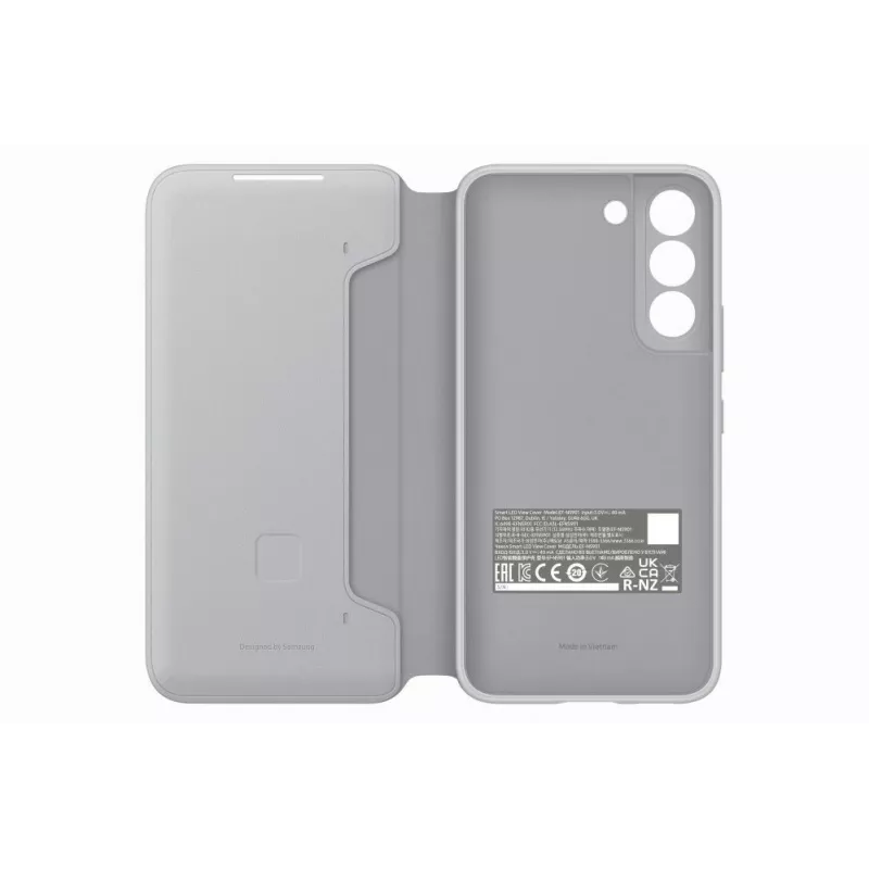 Samsung Galaxy S22 Smart LED View Cover grigio chiaro