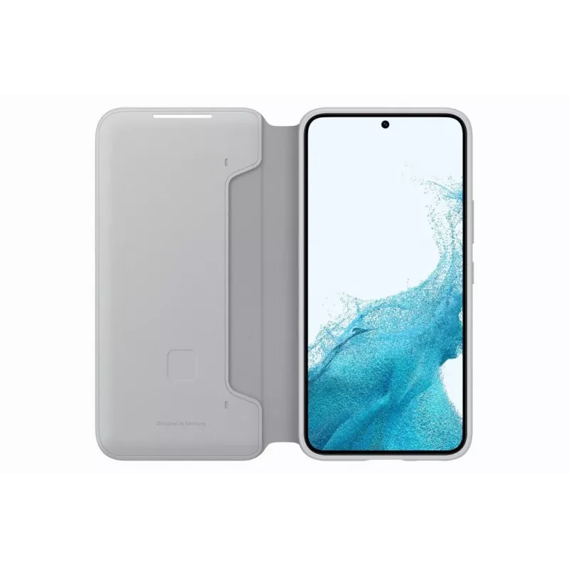 Samsung Galaxy S22 Smart LED View Cover grigio chiaro