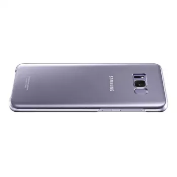 Samsung Galaxy S8 Plus G955 Cover trasparente viola