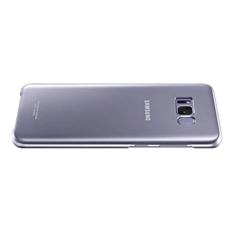Samsung Galaxy S8 Plus G955 Cover trasparente viola