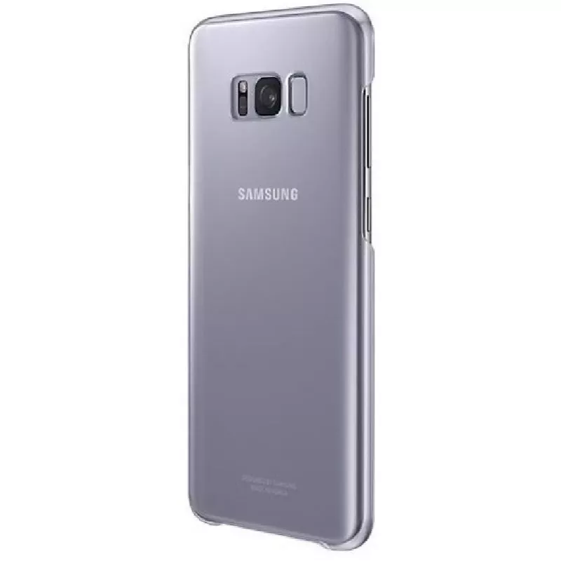 Samsung Galaxy S8 Plus G955 Cover trasparente viola