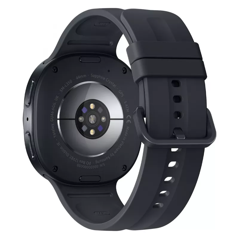Smartwatch Samsung Galaxy Watch9 SM-L350 44 mm, display AMOLED, GPS, Wi-Fi, cinturino sportivo M/L, grafite