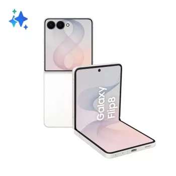 Samsung Galaxy Z Flip8 5G 256GB Cream - smartphone pieghevole, 6,9 pollici Dynamic AMOLED 2X, 12GB RAM, Dual SIM