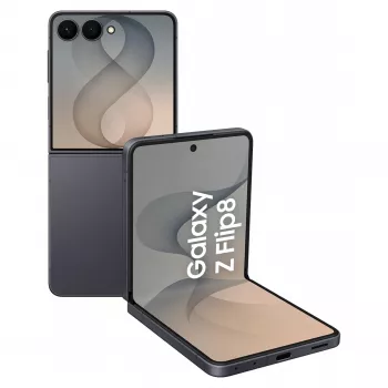 Samsung Galaxy Z Flip8 5G Dual SIM 12GB RAM 256GB Graphite smartphone pieghevole