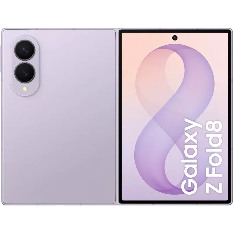 Samsung Galaxy Z Fold8 5G Dual SIM 256GB 12GB RAM lavanda - smartphone pieghevole 7,6 inch