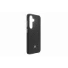 Samsung GP-FPS931PGABW Enzo custodia Aramid per Samsung Galaxy S25, nero argento
