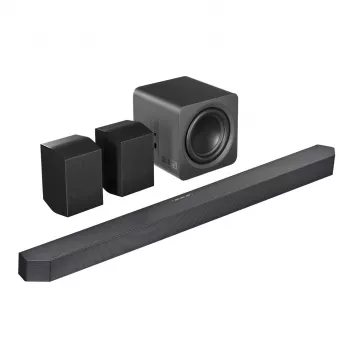 Samsung Q-Series HW-Q990H Sistema soundbar 11.1.4 canali con subwoofer wireless e diffusori posteriori, nero