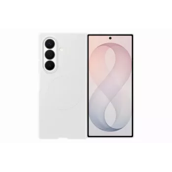 Samsung Silicone Magnet Case con S Pen per Galaxy Z Fold8 Ultra (Bianco)