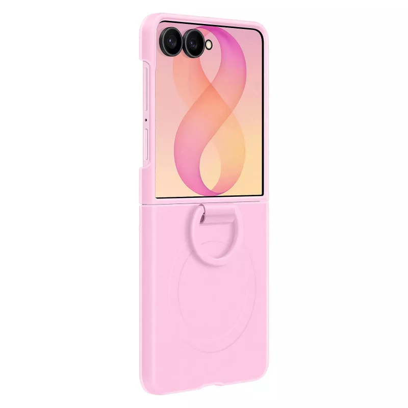 Samsung Silicone Ring Magnet Case per Galaxy Z Flip8 - viola