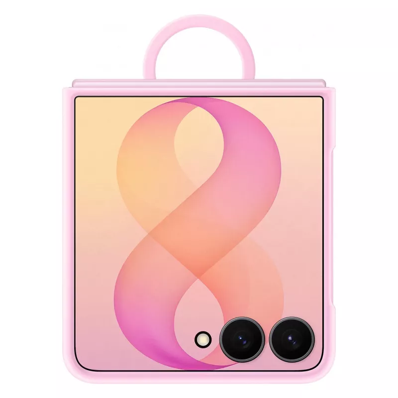 Samsung Silicone Ring Magnet Case per Galaxy Z Flip8 - viola