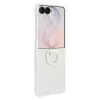Samsung Silicone Ring Magnet Case per Galaxy Z Flip8, bianco
