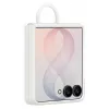 Samsung Silicone Ring Magnet Case per Galaxy Z Flip8, bianco