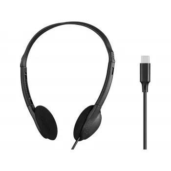 SANDBERG USB-C Headphone Bulk - cuffie in-ear bianche con microfono