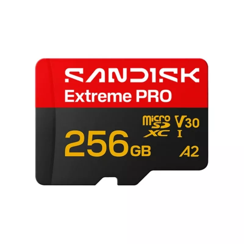 SanDisk Extreme PRO microSDXC 256 GB UHS-I U3 V30 A2 + adattatore SD