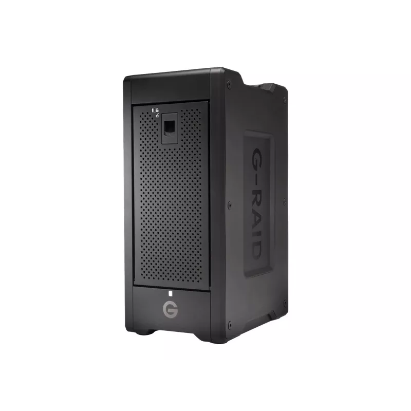 SanDisk Professional G-RAID SHUTTLE 8 - array di dischi - 208 TB - 8 alloggiamenti - HDD 208 TB x 8 - Thunderbolt 3, USB-C 3.2 Gen 2 (esterno)