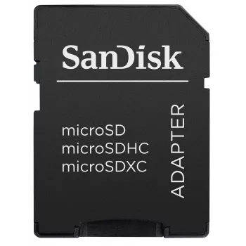 SanDisk Ultra 64GB scheda di memoria microSDXC con adattatore SD
