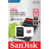 SanDisk Ultra 64GB scheda di memoria microSDXC con adattatore SD