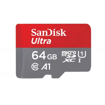 SanDisk Ultra 64GB scheda di memoria microSDXC con adattatore SD