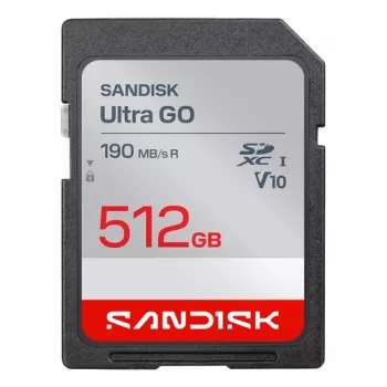 SanDisk Ultra GO microSDXC 512GB UHS-I U1 V10 A1 fino a 190 MB/s in lettura