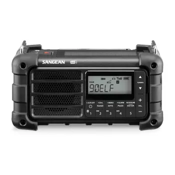 Sangean MMR-99 DAB nero radio di emergenza/a manovella/solare