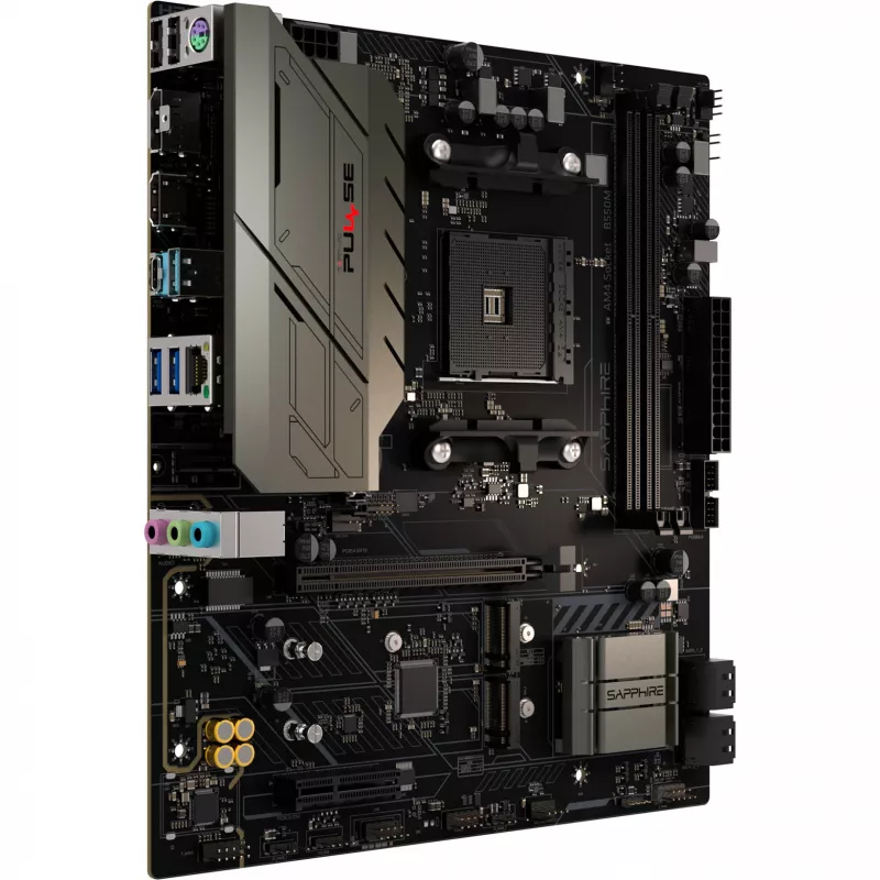 SAPPHIRE PULSE B550M Scheda madre Micro-ATX AMD AM4 DDR4