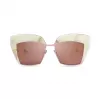 Sartorialeyes ST508-05 Occhiali da sole donna rettangolari Nero/Grigio UV400