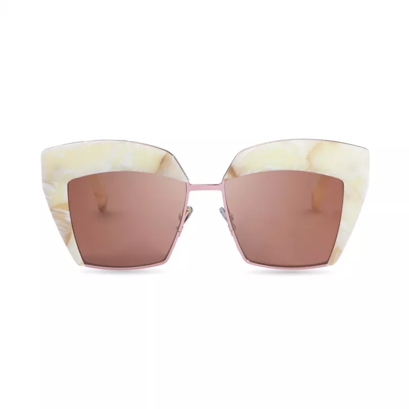 Sartorialeyes ST508-05 Occhiali da sole donna rettangolari Nero/Grigio UV400